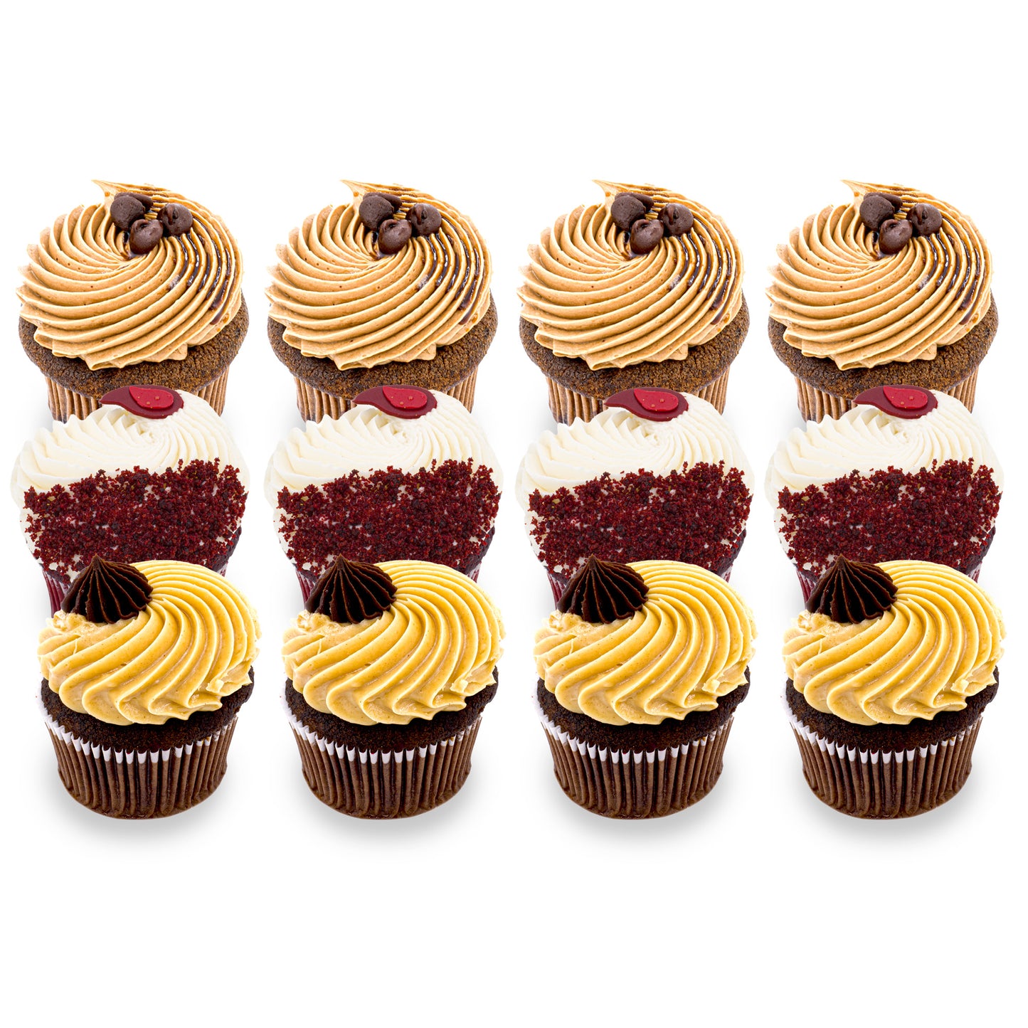 6# Set - Chocolate Peanut Butter | Red Velvet Cream Cheese | Chocolate Mocha