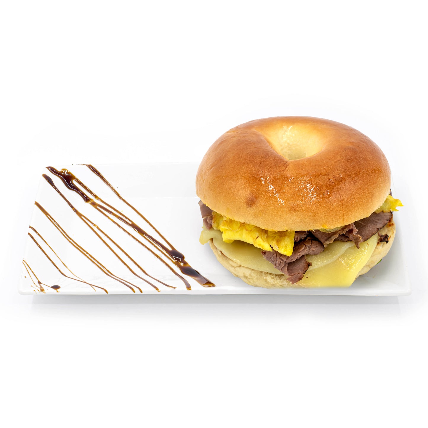 Roast Beef Bagel Sandwich
