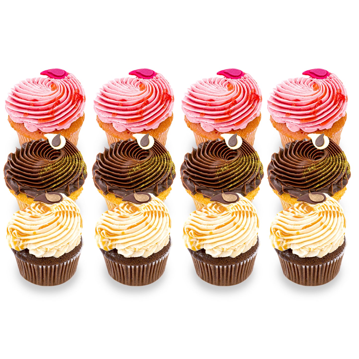 8# Set - Chocolate Caramel | Vanilla Chocolate Ganache | Strawberry & Strawberry