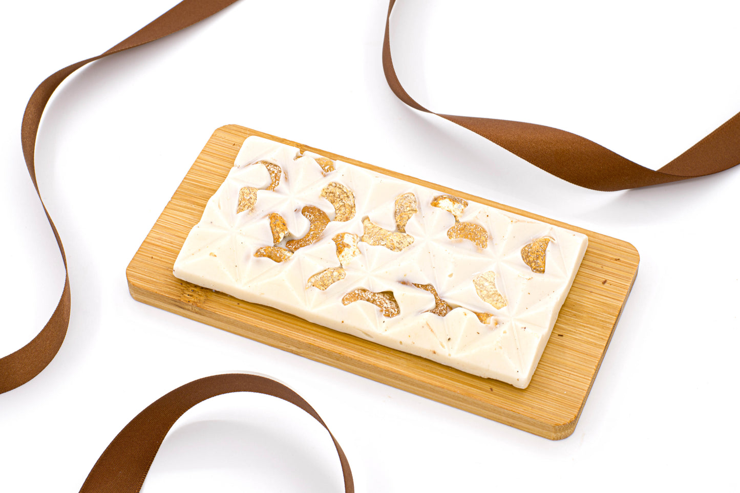 White Chocolate bars with Cashews