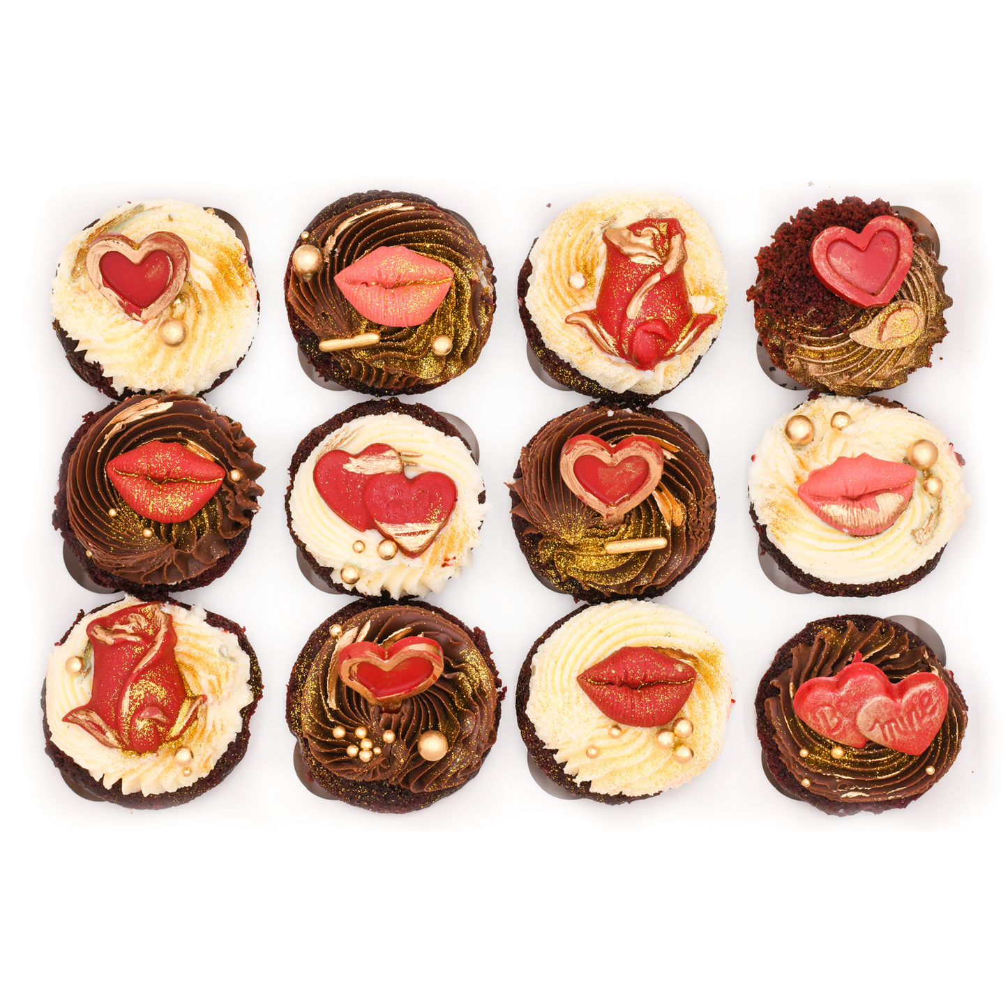Dozen of Valentine's Cupcake