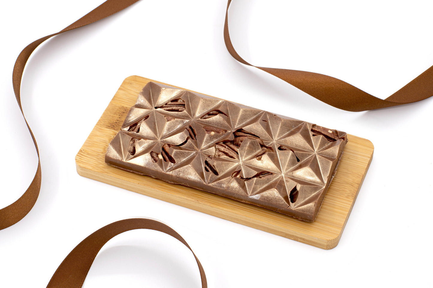 Milk Chocolate bars with Pecan