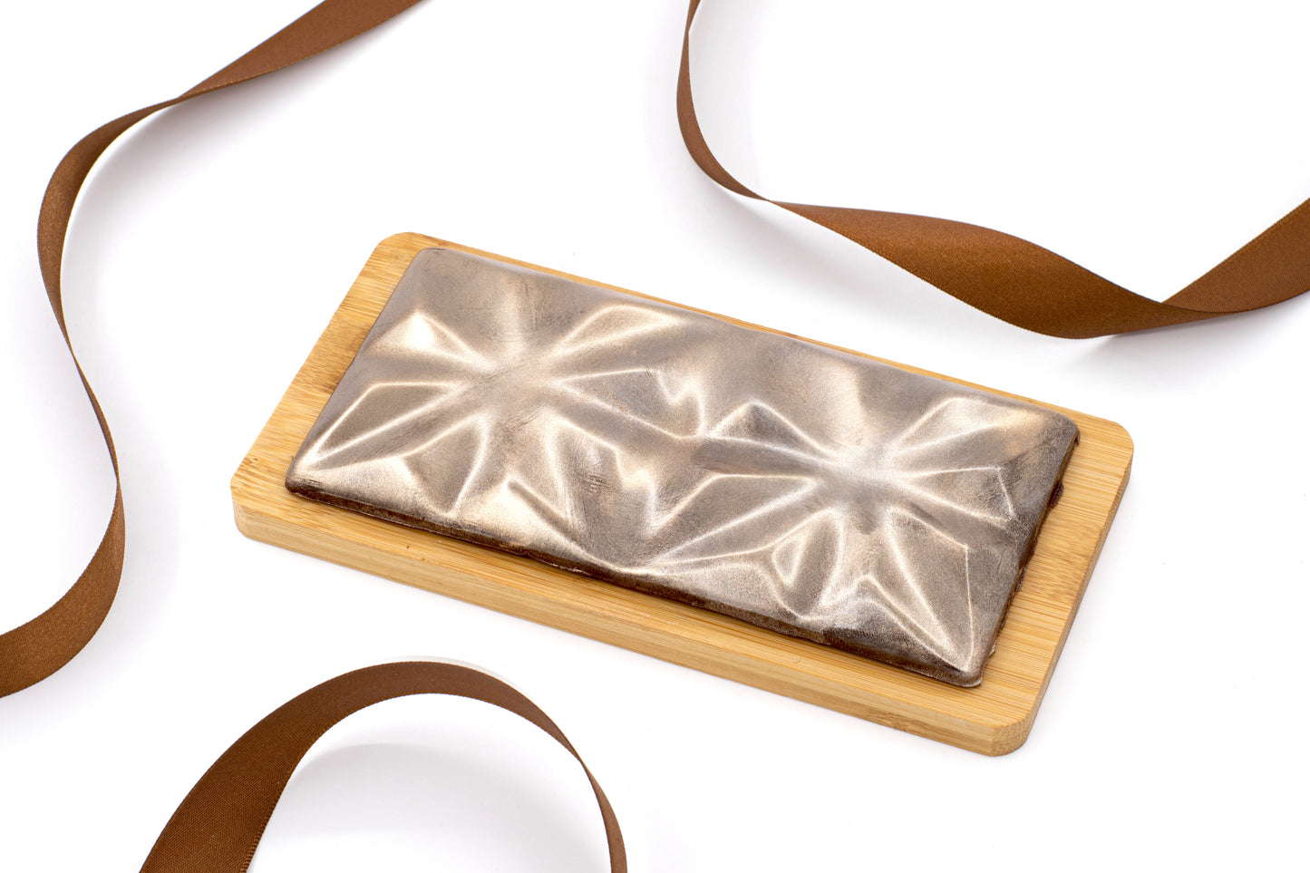 Dark Chocolate bars with White Chocolate Ganache