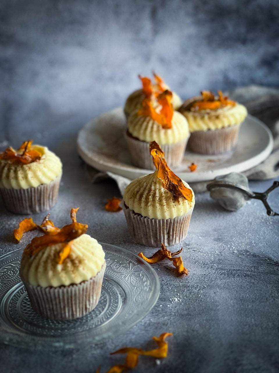 Elegant chocolate cupcakes for late night desserts near Rodeo Drive Beverly Hills