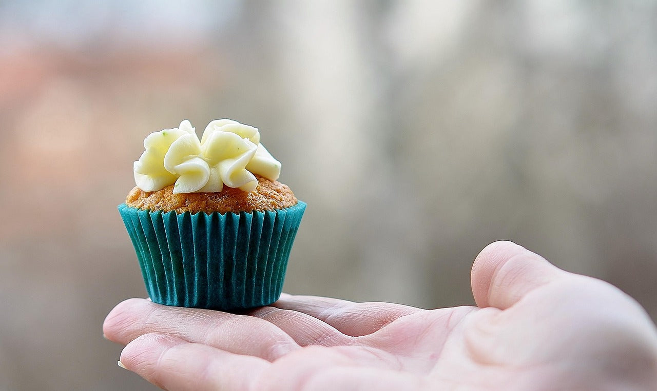 Matcha cupcakes with green tea frosting from Sweet Angeles bakery in Beverly Hills
