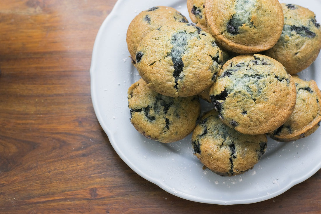 Lemon blueberry cupcakes from Sweet Angeles Beverly Hills