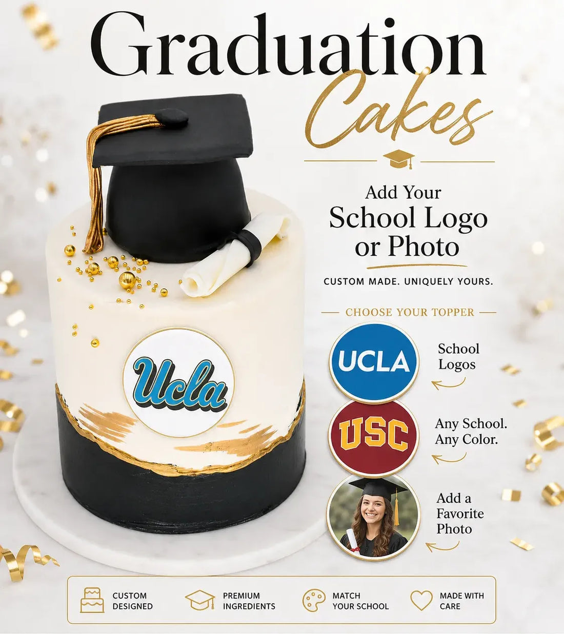 High School Graduation Cake Ideas for 2026 — Designs for Every School & Style
