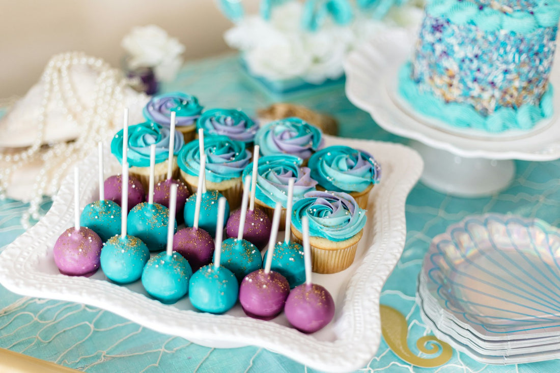 Cake pops in Los Angeles, dipped in chocolate on sticks