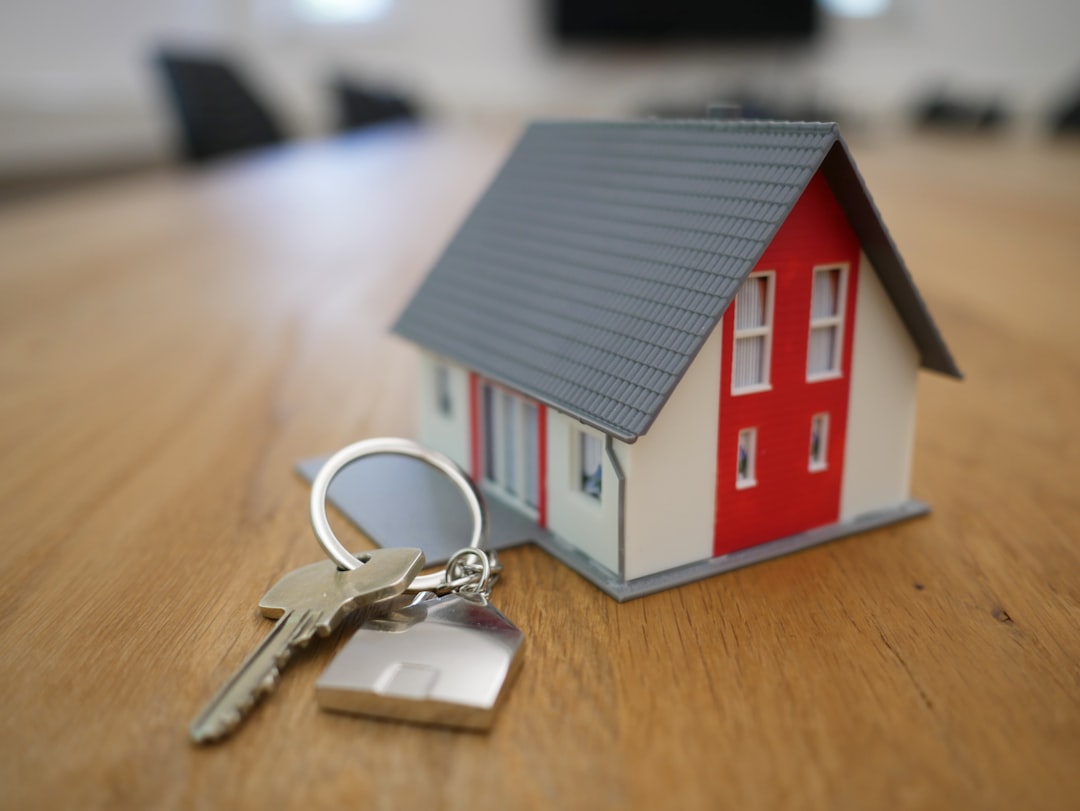 Small house shaped decoration on a table, the kind of home themed detail that inspires a housewarming cake design in Los Angeles