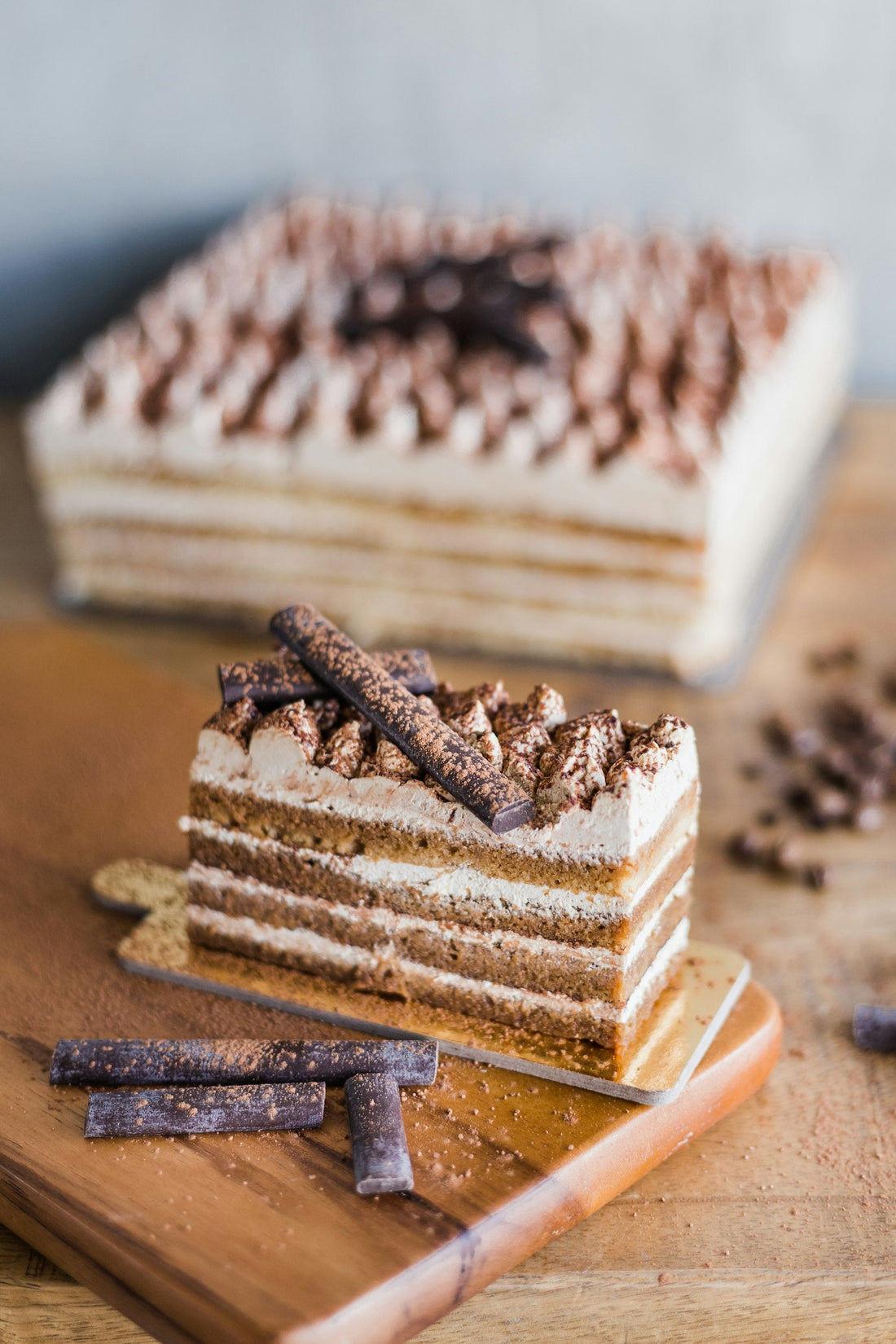 Frosted layer cake similar in style to a traditional hummingbird cake