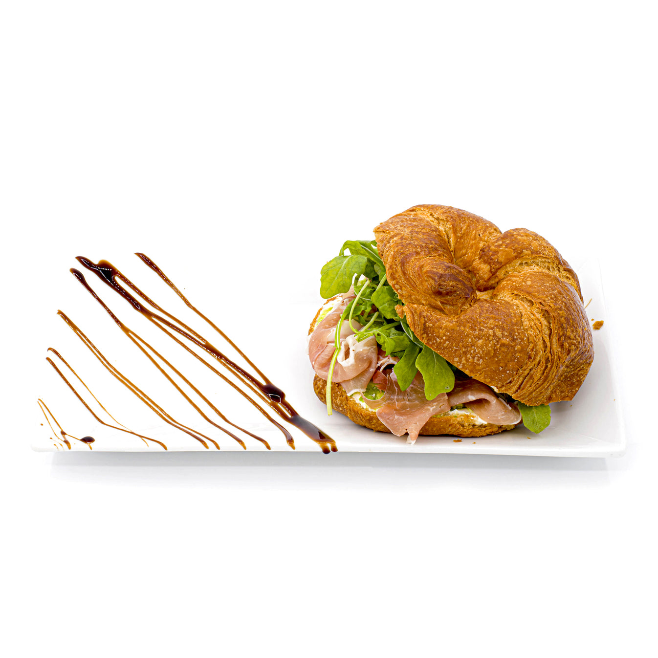 Prosciutto Croissant Sandwich Sweet Angeles