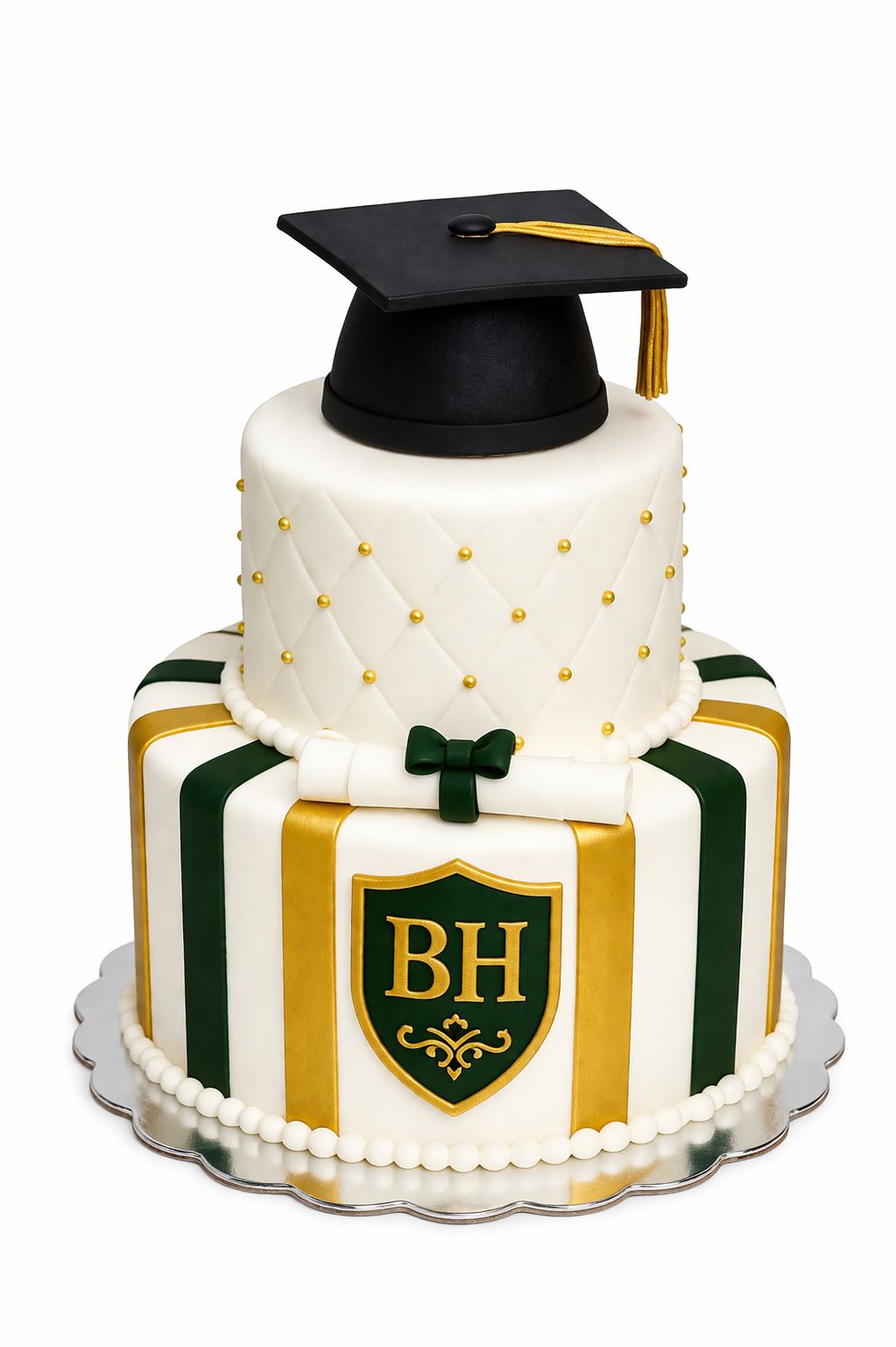 Beverly Hills High School Graduation Cake