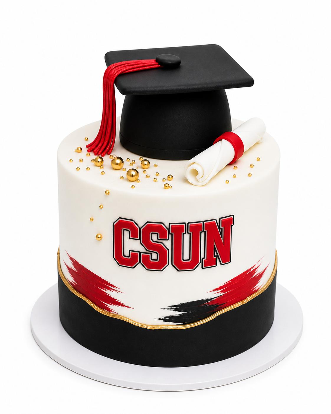 CSUN Graduation Cake