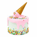 Melted Ice Cream Party Cake
