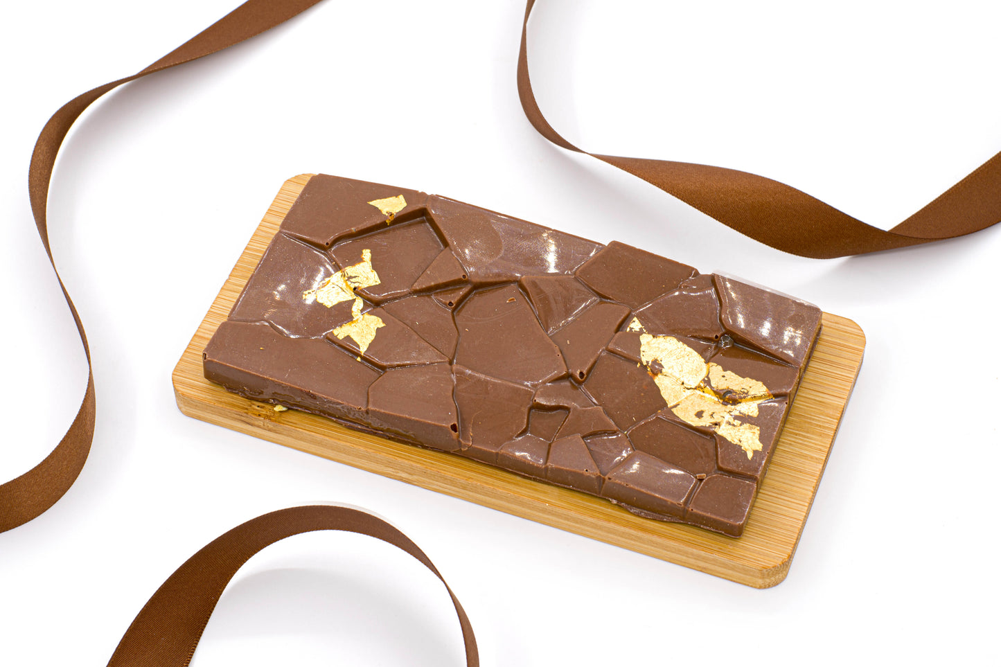 Milk Chocolate bars with Sulted Caramel