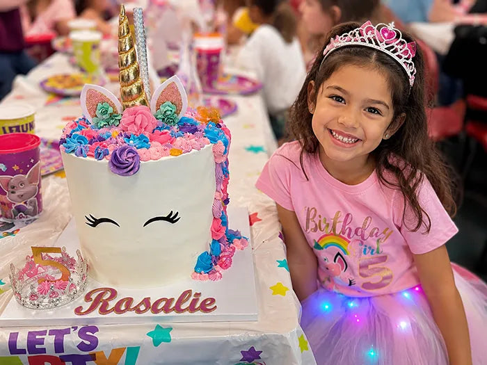 Custom birthday cake from Los Angeles cake shop