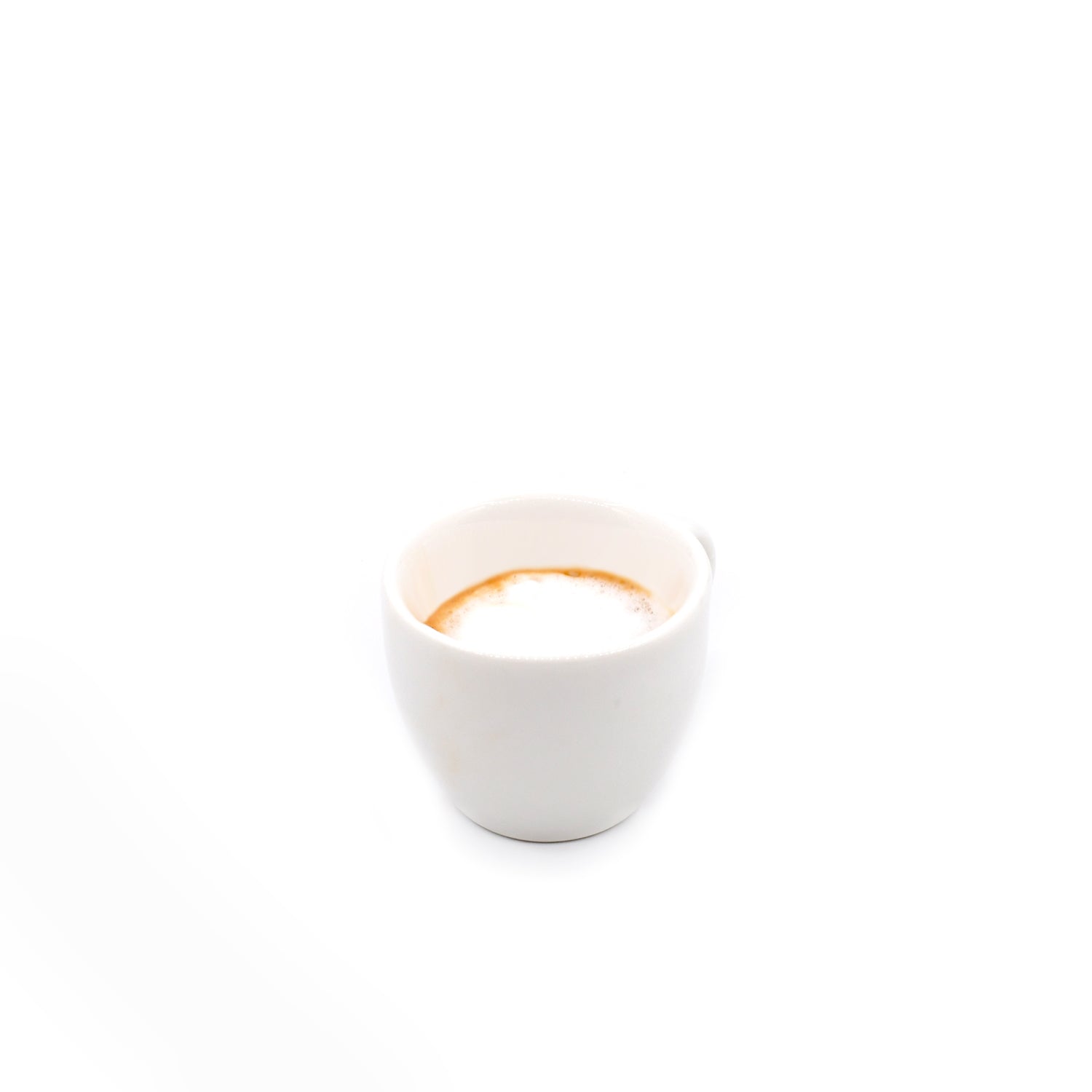 Espresso Macchiato drink from Sweet Angeles cafe Beverly Hills