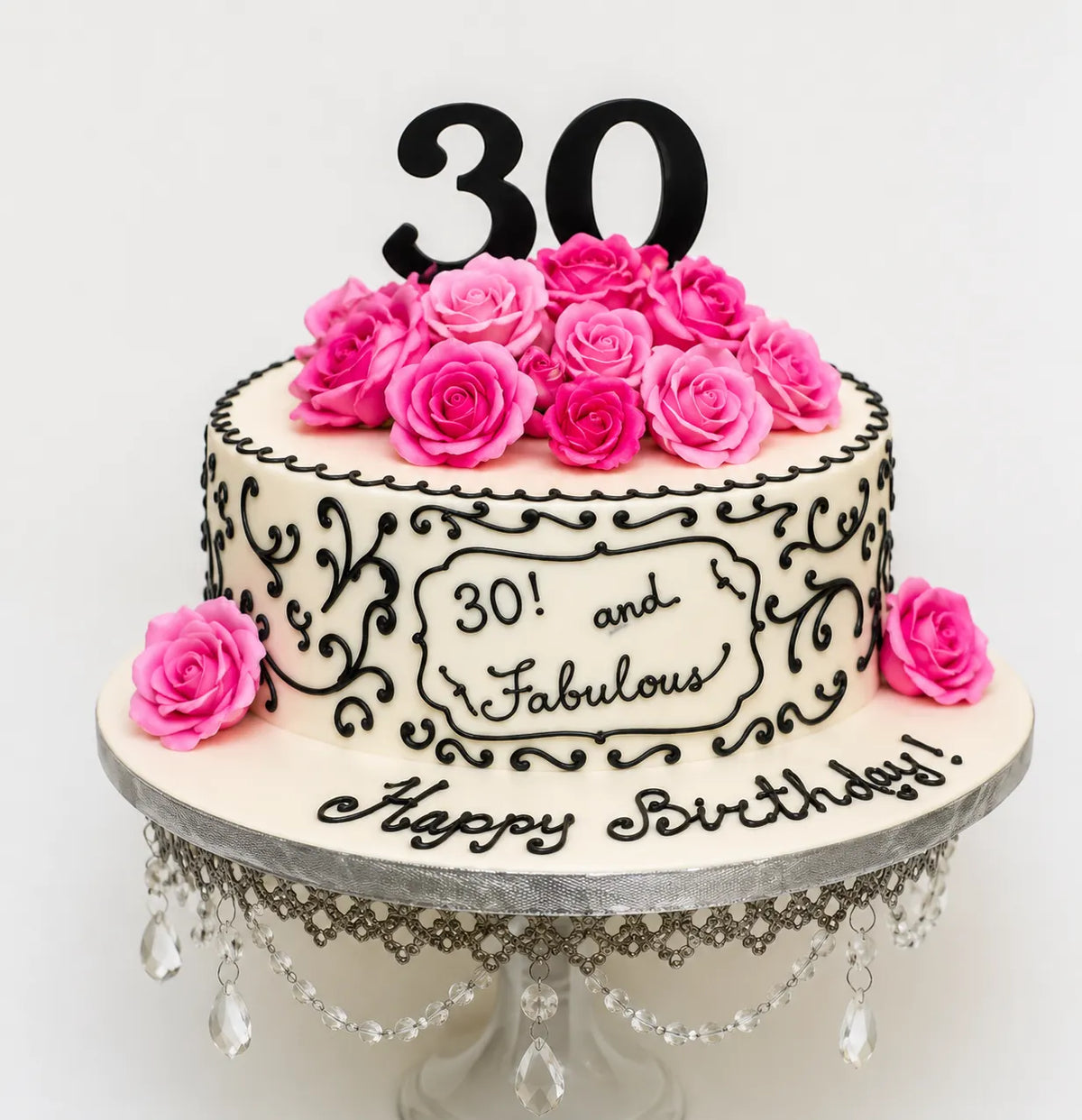Custom polka dot cake Los Angeles